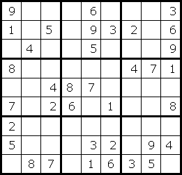 sudoku galvosūkis